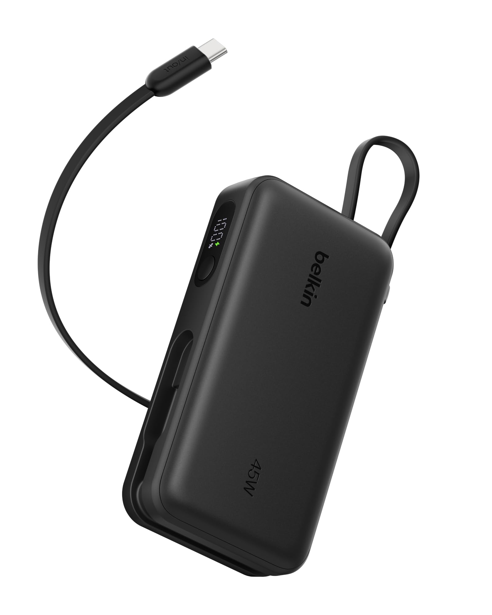Belkin UltraCharge Power Bank 10000mAh PD 45W, Battery Pack with